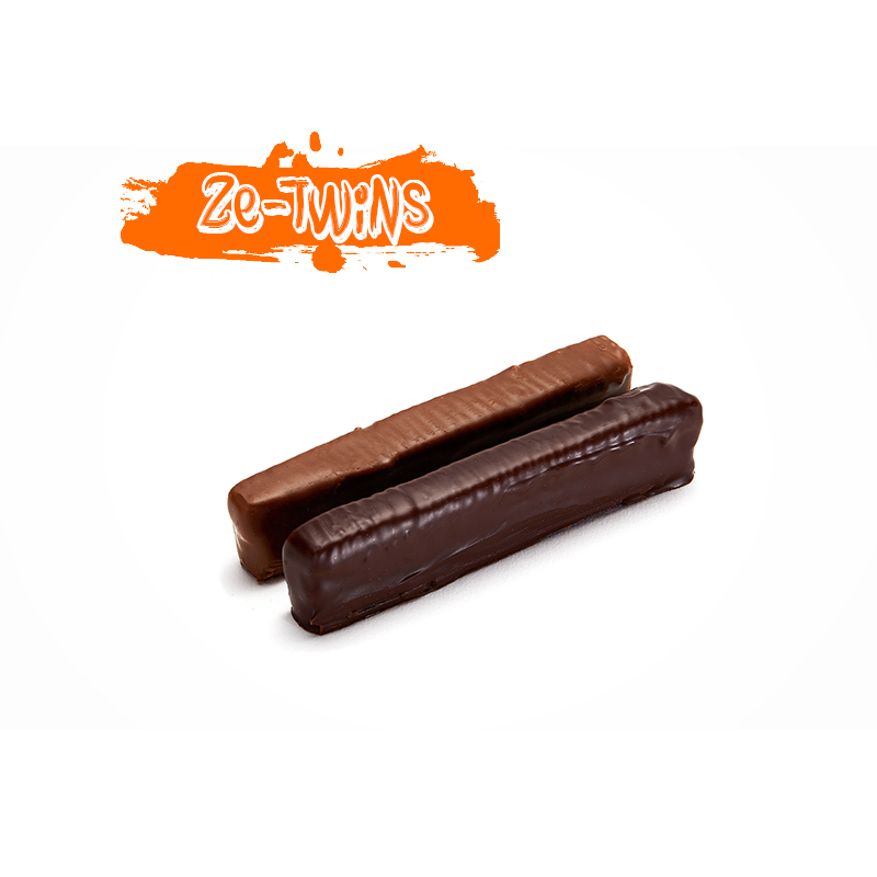 Barre chocolatée Caramel ZE TWINS