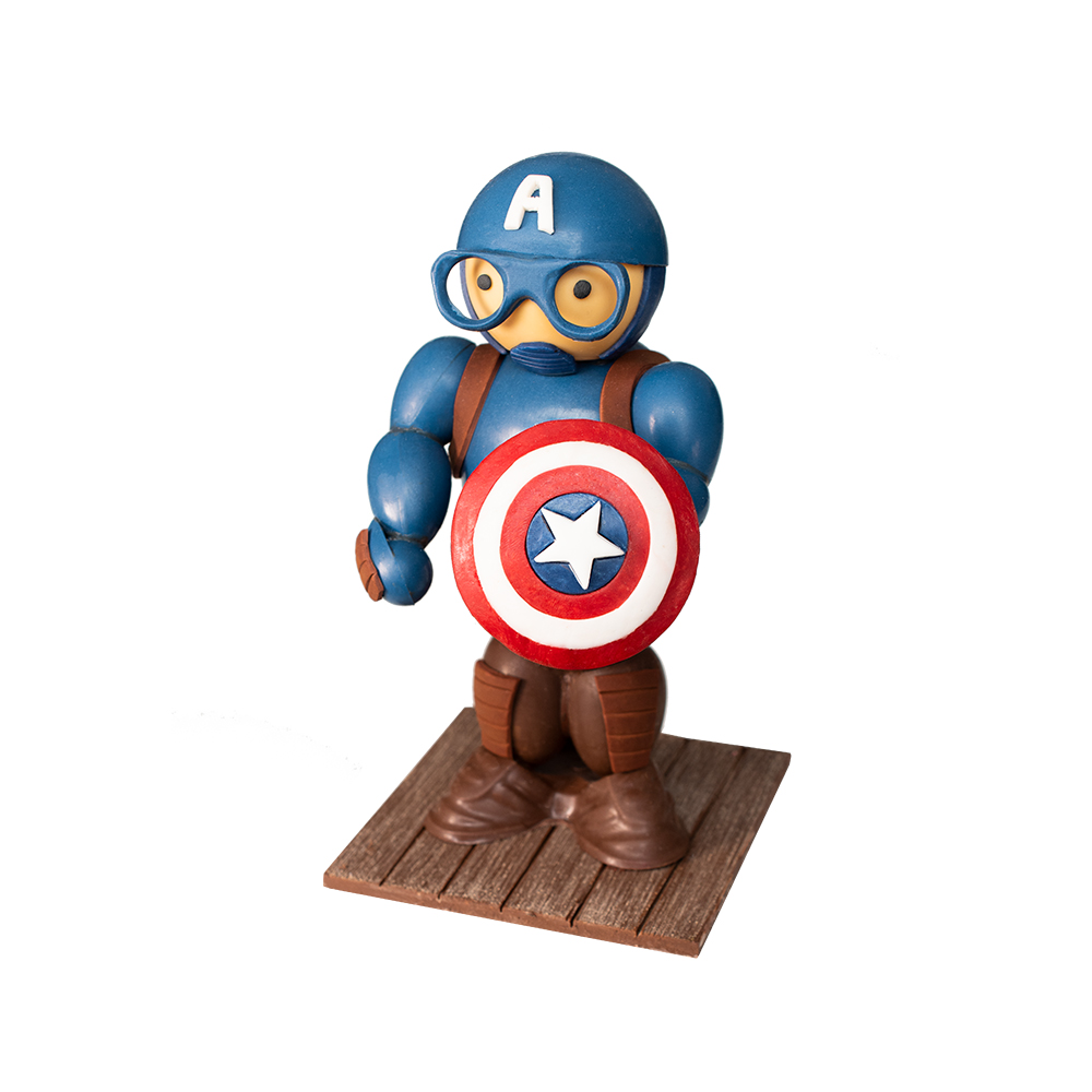 paques-super-heros captain america