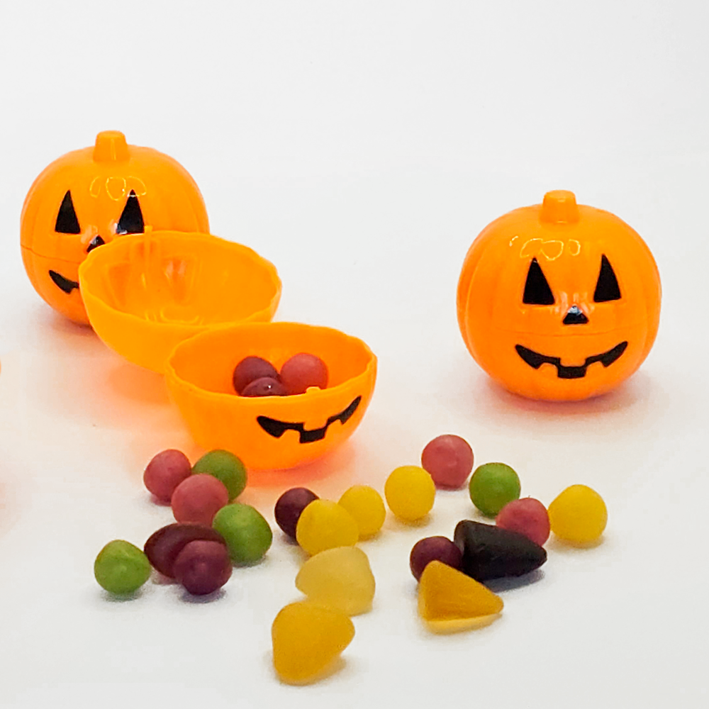 Bonbons Halloween boîte citrouille