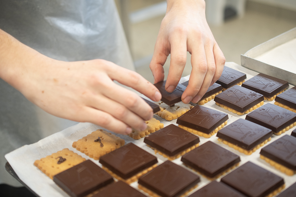 visite fabrique chocolat isere
