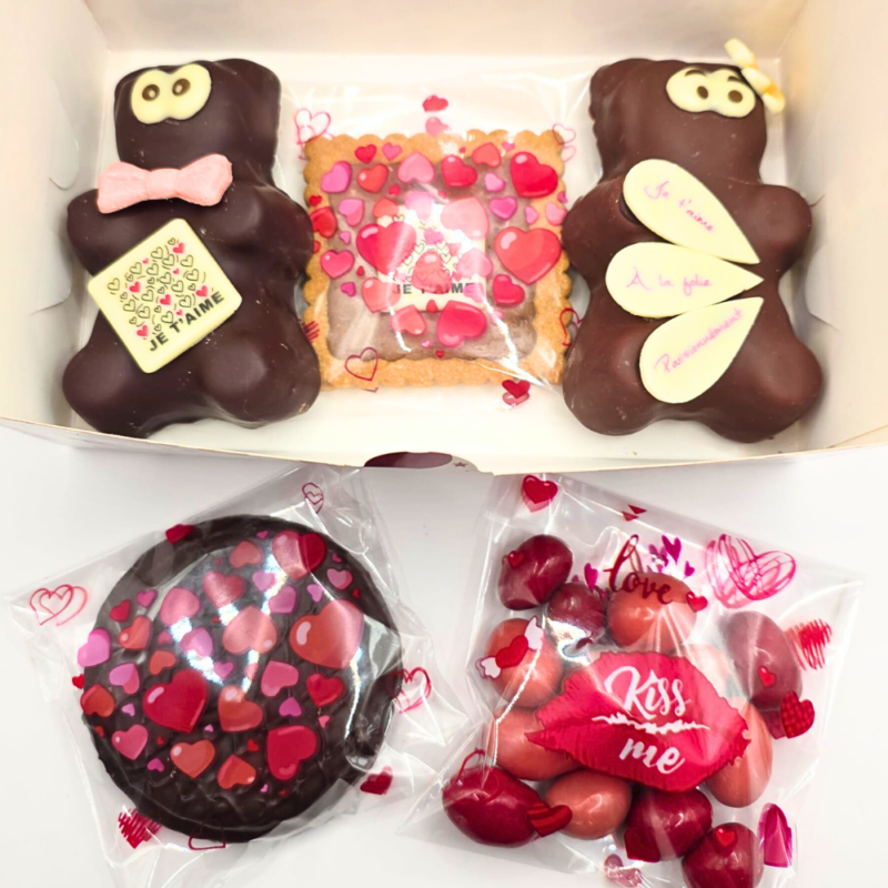 Coffret Saint-Valentin : Offrez un Cadeau Romantique