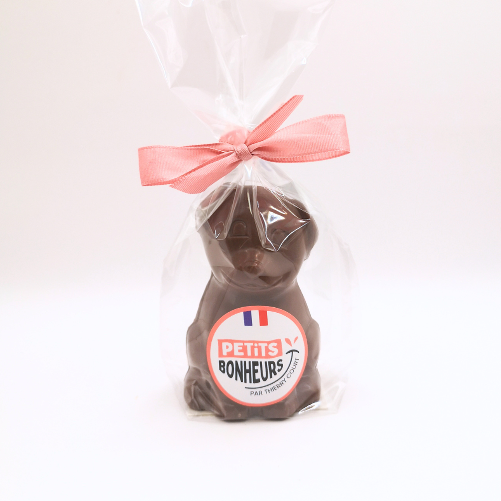 paques chocolat guimauve chien