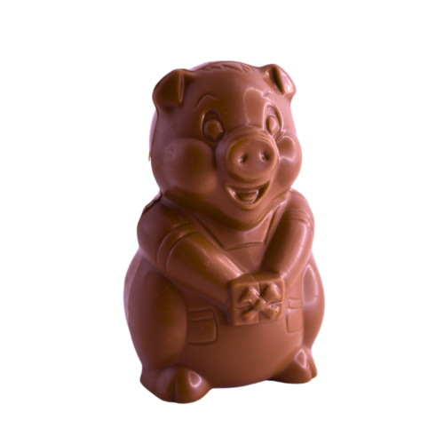 paques chocolat lait guimauve cochon