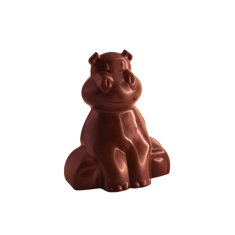 paques chocolat lait praline hippo