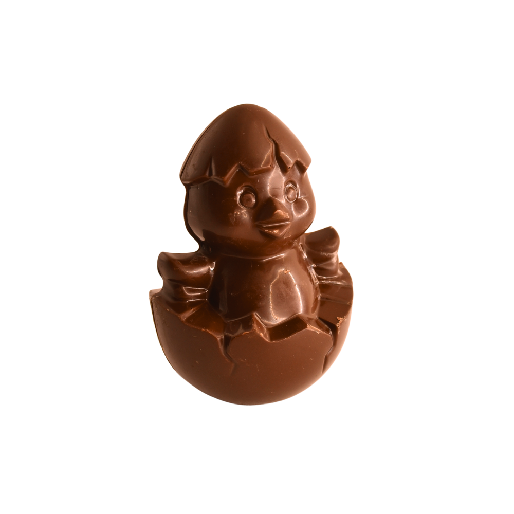 paques chocolat lait praline poussin