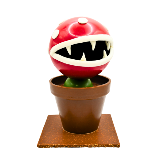 plante mario figurine chocolat thierry court